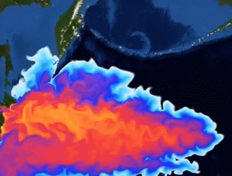 日本核污水扩散_日本核废水洋流扩散图_日本核污水洋流